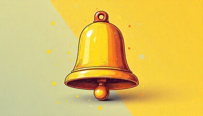 golden bell on the wall