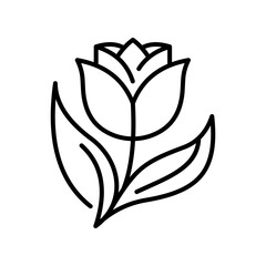 vector illustration of a flower