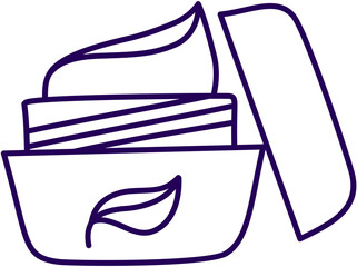 Skincare cream, natural, eco.