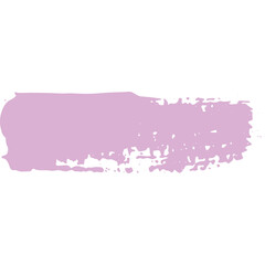 Pale Lilac Paint Stroke Brush Mark on Transparent Background Abstract Artistic Element