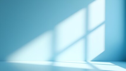 Abstract background with blue windows