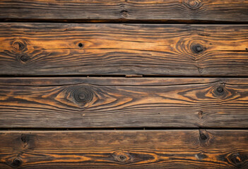 Texture of old rustic handmade wooden table, earthy tones