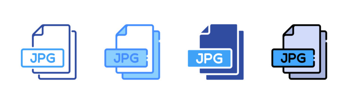 Jpg Multi Style Icon Set