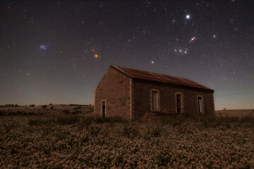 Starry night, the dark skies of South Australia