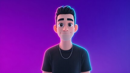 Create your own customizable ai avatar and explore a vibrant neon metaverse experience today