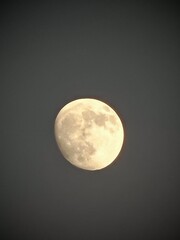 full moon in the night sky