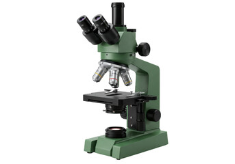 Isolated biological binocular microscope for laboratory examination or science experiments