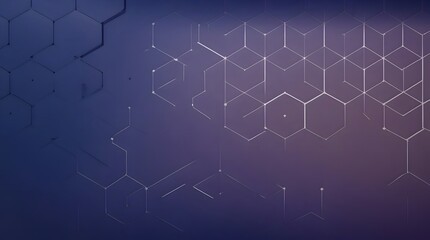 Obraz premium Hexagons pattern featuring a geometric abstract background composed of simple hexagonal elements in a repeating arrangement, with a dominant focus on medical, technology, or science design, incorporat