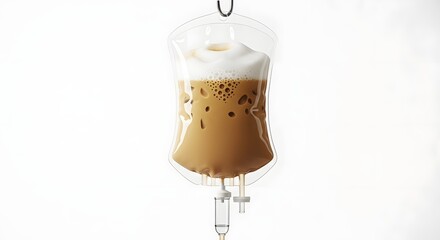 Coffee IV Drip A Humorous Take on Caffeine Addiction