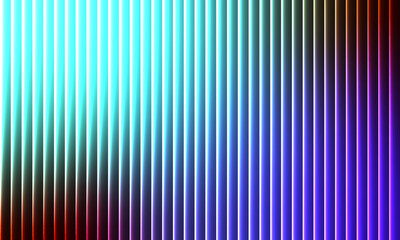 Abstract gradient blue and green light lines background