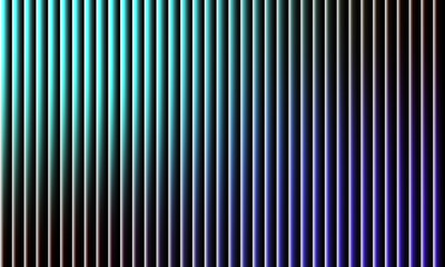 Abstract gradient blue and green light lines background