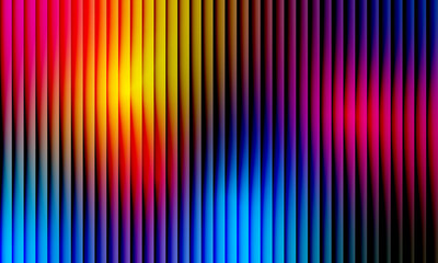 Abstract gradient blue and green light lines background