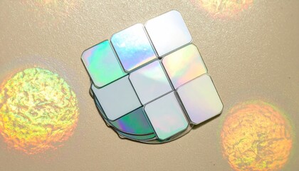 Holographic Sticker Sheets Prismatic Iridescent Rainbow Stickers