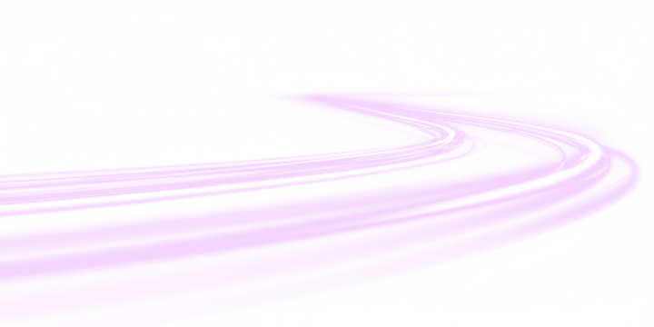 Vibrant neon streaks flow across dark urban roads, forming abstract patterns that suggest acceleration, motion, and futuristic energy. PNG