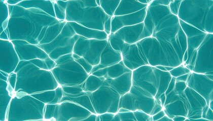 Teal Water Surface Seamless Pattern