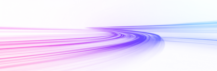 Neon light streaks twist and flow across urban roads, forming abstract patterns that convey speed, motion, and futuristic energy. PNG