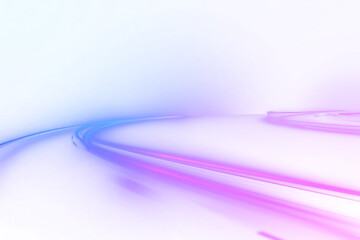 Vibrant neon streaks twist above highways, forming dynamic trails that illustrate acceleration, motion, and high-energy vibes. PNG