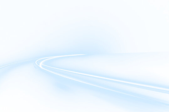 Fast neon lines flow across dark urban streets, creating vibrant trails that illustrate high-speed motion, energy, and acceleration. PNG - Powered by Adobe