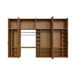 Wardrobe 3d Render Illustration
