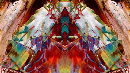 Abstract art background . Hand painting artwork on canvas .