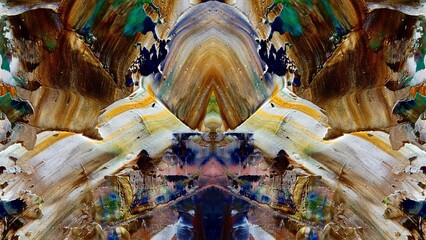 Abstract art background . Hand painting artwork on canvas .