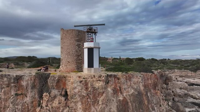 Faro de la Torre d'en Beu, Cala Figuera, Mallorca, Islas Baleares