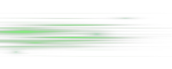 Vector green beam moves quickly across the abstract background. Glowing energy and futuristic blur texture enhance the effect. PNG suitable for modern digital art.