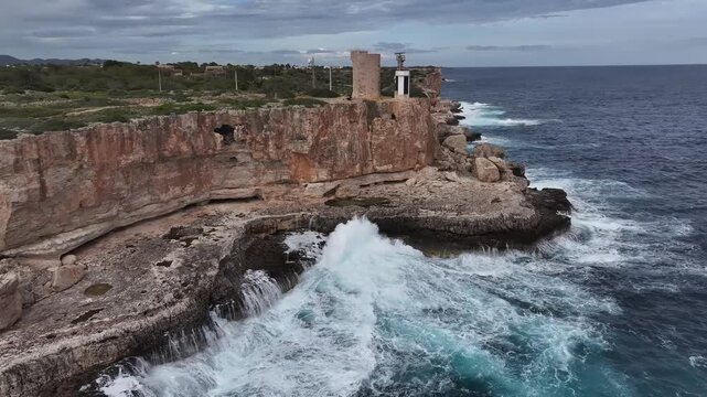 Faro de la Torre d'en Beu, Cala Figuera, Mallorca, Islas Baleares