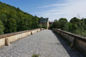 Steinerne Brücke über die Werra bei Creuzburg