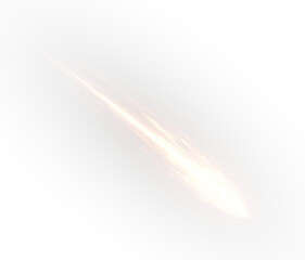 Dramatic Cosmic Meteorite Fire Effect Png.
