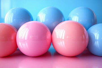 3D abstract style background generative AI