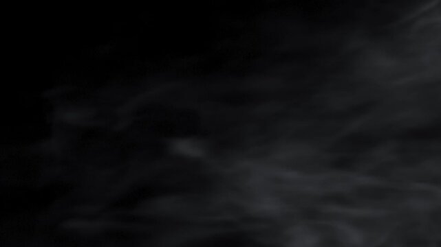 Typhoon Wind Only 210 frame loop black background 4k