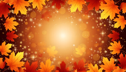 This vibrant background is ideal for seasonal advertising, Thanksgiving greeting cards, event flyers, website banners, and festive social media graphics.