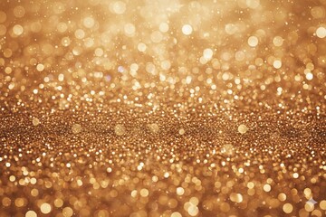 Golden Glitter Festive Background