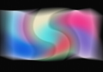 Abstract Colorful Gradient Blur Backgrounds Set with Blue Pink Red Colors