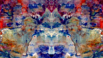 Abstract art background . Hand painting artwork on canvas .