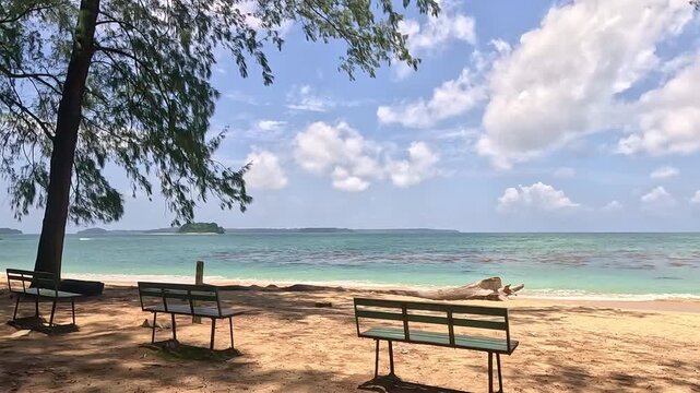 beautiful view of Wandoor Beach