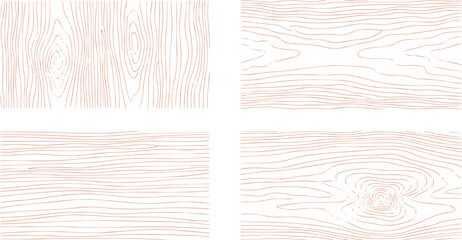 Realistic wood grain textures for backgrounds and design projects, natural patterns © Sai.K