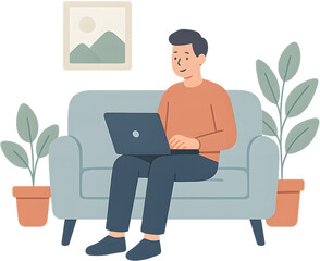 집에서 일하는 모습.png