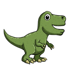 Cartoon tyrannosaurus