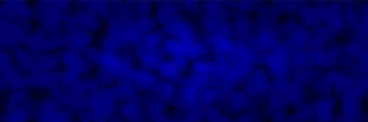 An ominous, dark, eerie, and bewitching blue foggy gradation bg with vignetting around the edges. Cloudy, gloomy sky. Magical spooky vector illustration with gradient mesh and blending effects.