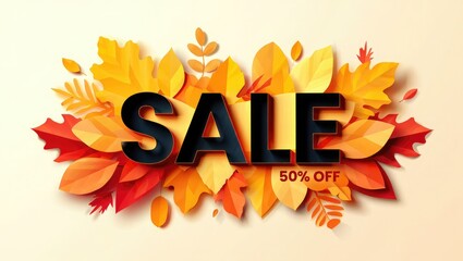 SALE 50% OF Surrounded by Autumn Leaves sale 50% off