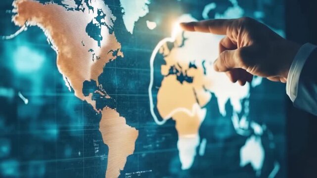 Exploring global connections through interactive map technology in 2023