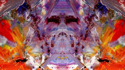 Abstract art background . Hand painting artwork on canvas .