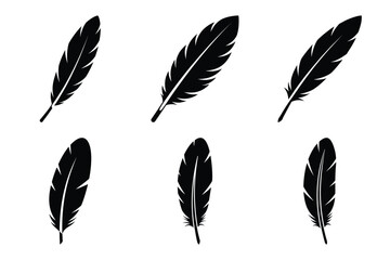 feather vector icon set