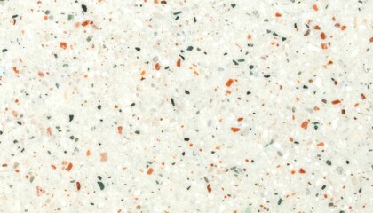 Seamless Bone White Terrazzo Texture with Speckled Pattern