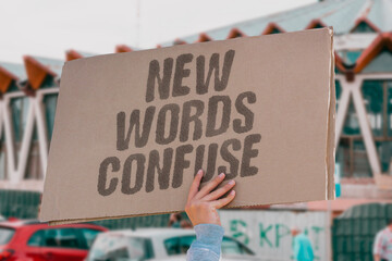 "New Words Confuse" Viral slang trends online, leaving many baffled by the terms. SLANG. VIRAL. WORDS. TRENDS. ONLINE.