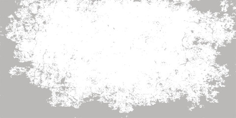 Abstract black ink splatter with a grunge texture border frame for a vintage decoration design