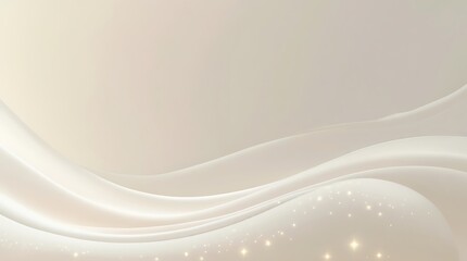 Elegant fluid wave background with shimmering light for luxury or beauty design