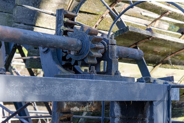 old industrial machine